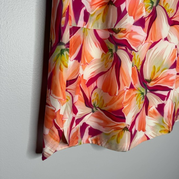 Chicos Zenergy UPF Floral Skort Pull on Pockets Golf Tennis - Picture 6 of 12